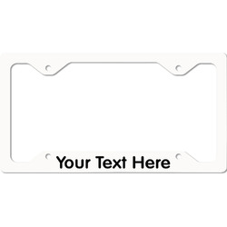 License Plate Frame - Style C