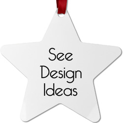 Metal Star Ornament - Double Sided