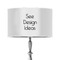12" Drum Lamp Shades - Poly-film