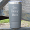 20 oz Stainless Steel Tumblers - Grey - Double-Sided