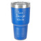 30 oz Stainless Steel Tumblers - Royal Blue - Single-Sided