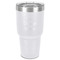 30 oz Stainless Steel Tumblers - White - Single-Sided