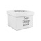 Gift Boxes with Lid - Canvas Wrapped - Small