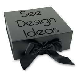 Gift Box with Magnetic Lid - Black