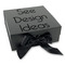 Gift Boxes with Magnetic Lid - Black