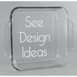 Glass Cake Dish - 8in x 8in