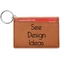 Leatherette Keychain ID Holders - Double Sided