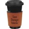 Leatherette Cup Sleeves - Double-Sided