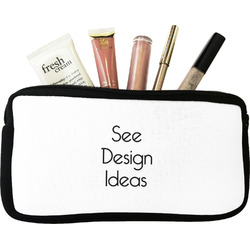 Woman's Cosmetic Bag Zipper Canvas Pencil Case Pouch Gift For Her DIY Craft  Makeup Travel Bag Pink Canvas Pouch Makeup Bag Bulk