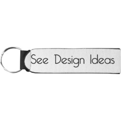 Neoprene Keychain Fob