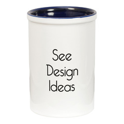 Ceramic Pencil Holders - Blue