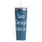 RTIC Everyday Tumblers with Straw - 28oz - Steel Blue - Double-Sided