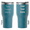 RTIC Tumblers - Dark Teal - Laser Engraved - Double-Sided
