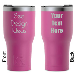 RTIC Tumbler - Magenta - Laser Engraved - Double-Sided