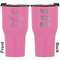 RTIC Tumblers - Pink - Engraved Front & Back