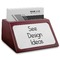 Red Mahogany Business Card Holders