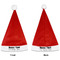 Santa Hats - Double-Sided