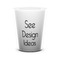 Ceramic Shot Glasses - 1.5 oz - White - Single