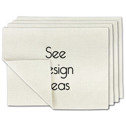Single-Sided Linen Placemat - Set of 4