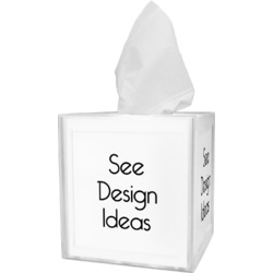 Rubber-Coated Black Tissue Box Cover + Reviews