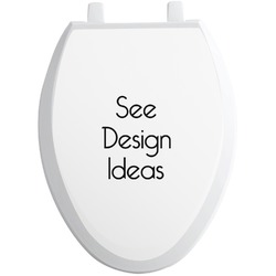 Toilet Seat Decal - Elongated