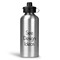Water Bottles - Aluminum - 20 oz - Silver