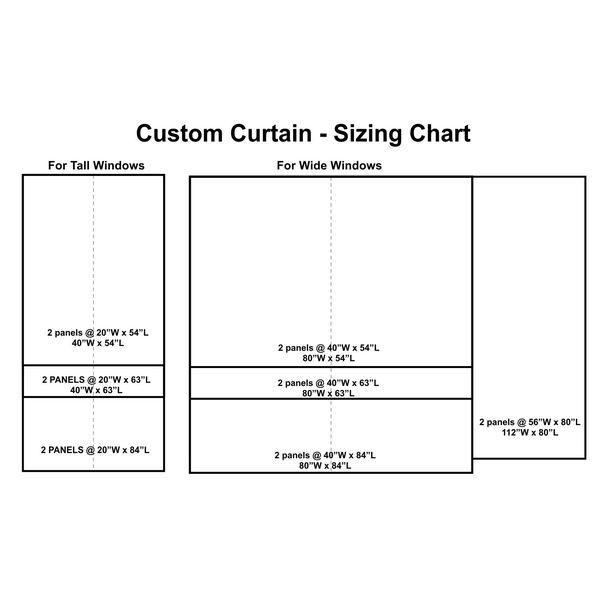 Custom Curtain Sizes