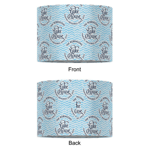 Lake House #2 12" Drum Lampshade - APPROVAL (Fabric)