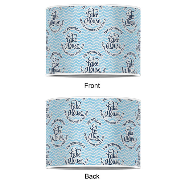 Lake House #2 12" Drum Lampshade - APPROVAL (Poly Film)