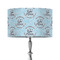 Lake House #2 12" Drum Lampshade - ON STAND (Fabric)