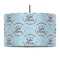 Lake House #2 12" Drum Pendant Lamp - Fabric (Personalized)