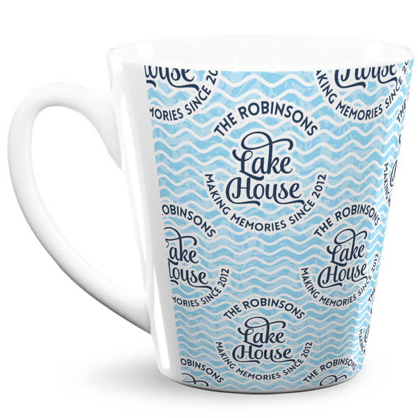 Custom Lake House #2 12 Oz Latte Mug (Personalized)