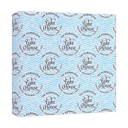 Lake House #2 Canvas Print - 12x12 (Personalized)