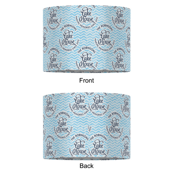 Lake House #2 16" Drum Lampshade - APPROVAL (Fabric)