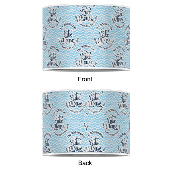 Lake House #2 16" Drum Lampshade - APPROVAL (Poly Film)