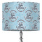 Lake House #2 16" Drum Lamp Shade - Fabric (Personalized)
