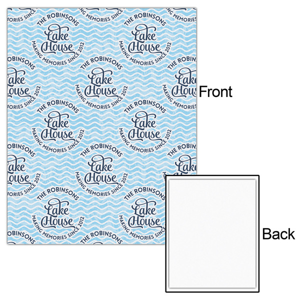 Lake House #2 16x20 - Matte Poster - Front & Back