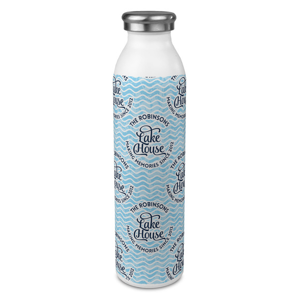 Custom Lake House #2 20oz Stainless Steel Water Bottle - Full Print (Personalized)