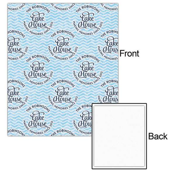 Lake House #2 20x24 - Matte Poster - Front & Back