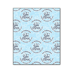 Lake House #2 Wood Print - 20x24 (Personalized)