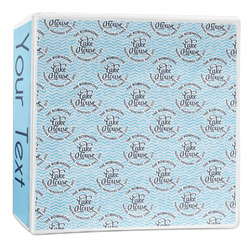 Lake House #2 3-Ring Binder - 2 inch (Personalized)