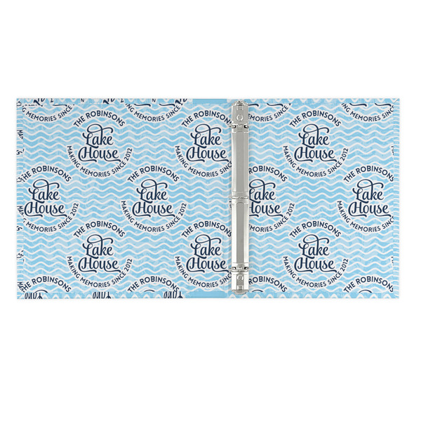 Lake House #2 3 Ring Binders - Full Wrap - 1" - OPEN INSIDE