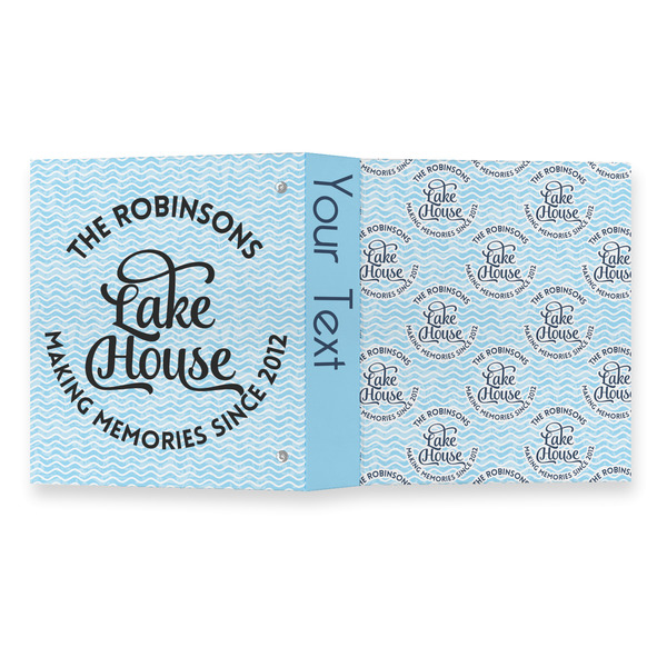 Lake House #2 3 Ring Binders - Full Wrap - 1" - OPEN OUTSIDE