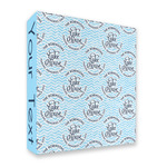 Lake House #2 3 Ring Binder - Full Wrap - 2" (Personalized)