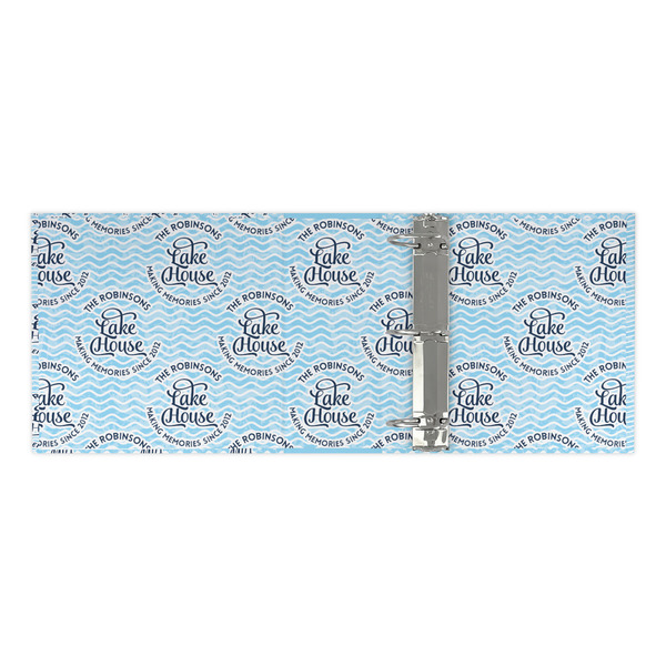 Lake House #2 3 Ring Binders - Full Wrap - 3" - OPEN INSIDE