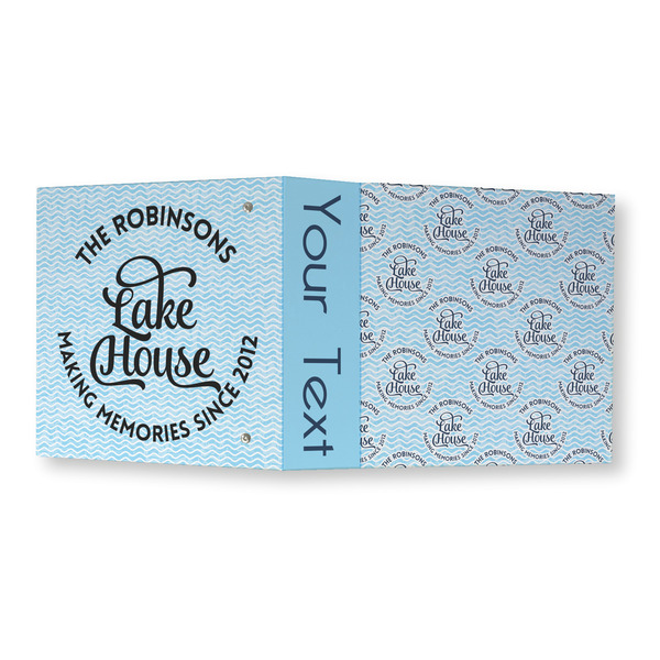 Lake House #2 3 Ring Binders - Full Wrap - 3" - OPEN OUTSIDE