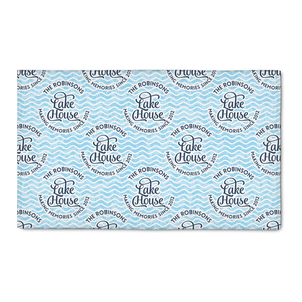 Custom Lake House #2 3' x 5' Indoor Area Rug (Personalized)