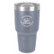 Lake House #2 30 oz Stainless Steel Tumbler - Grey - Single-Sided (Personalized)