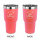 Lake House #2 30 oz Stainless Steel Tumbler - Coral - Double Sided (Personalized)
