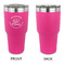 Lake House #2 30 oz Stainless Steel Ringneck Tumblers - Pink - Single Sided - APPROVAL